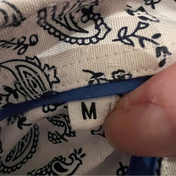 Luchiano Visconti Classic Men’s Button-Down (Blue/White) - Picture 4 of 10